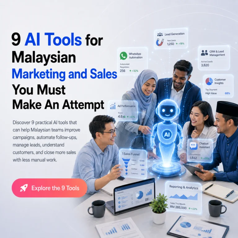 9 AI Tools for Malaysian Marketing and Sales You Must Make an Attempt
