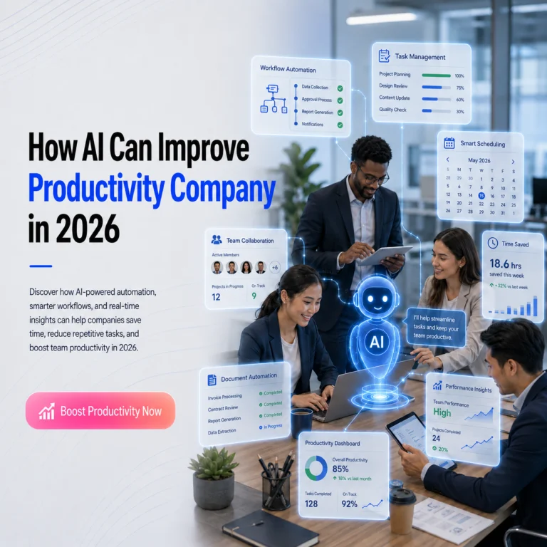 How AI Can Improve Productivity Company in 2026