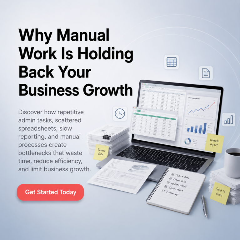Why Manual Work Is Holding Back Your Business Growth
